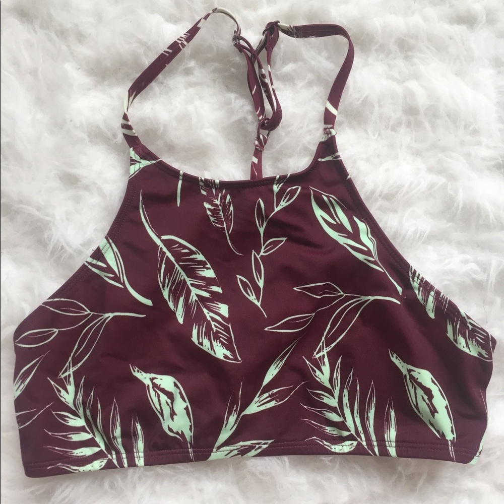 Urban Outfitters floral bikini top